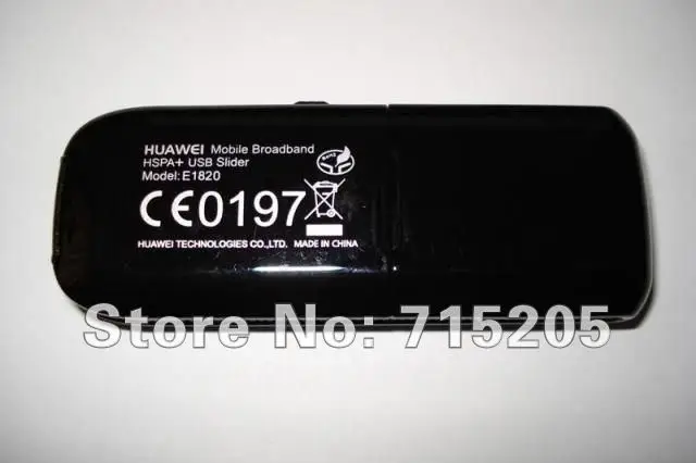 HK Post Бесплатная доставка Huawei E1820 3G USB Беспроводной модем 21 6 M Поддержка CE и внешней