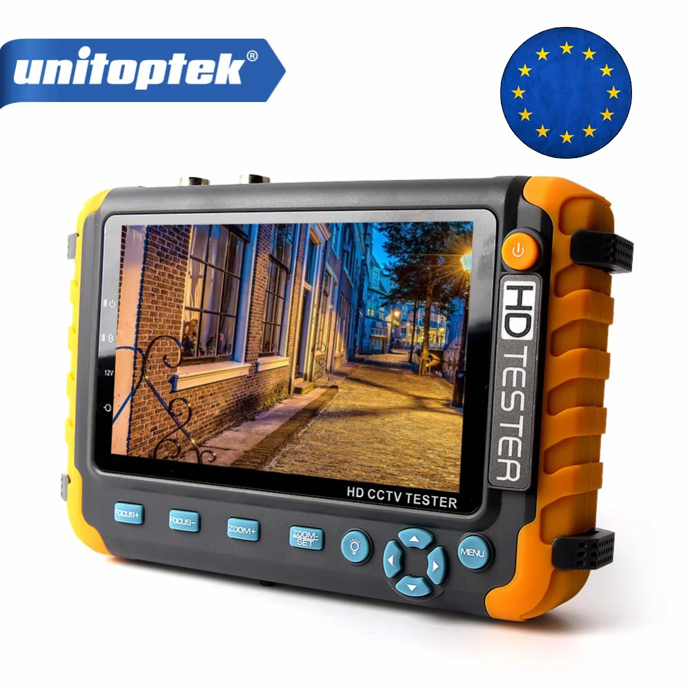4 в 1 CCTV Тест er 5 дюймов lcd 1080 P/5MP HDMI VGA вход AHD TVI CVI аналоговая камера безопасности