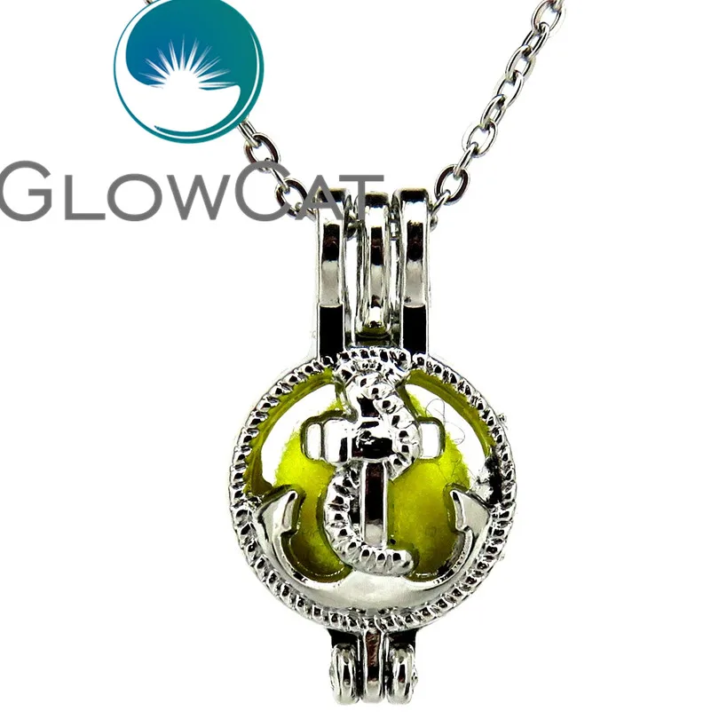 GLOWCAT KK558 круглые бусины в виде якоря клетка эфирных масел аэрозольный распылитель