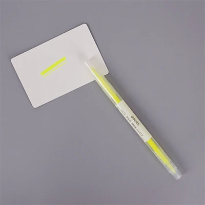 06 Yellow 1 шт./лот, новинка, двойная головка, 6 цветов, маркер, ручка copic, маркер, кавайные ручки, канцелярский материал, escolar papelaria - Цвет: 06 Yellow