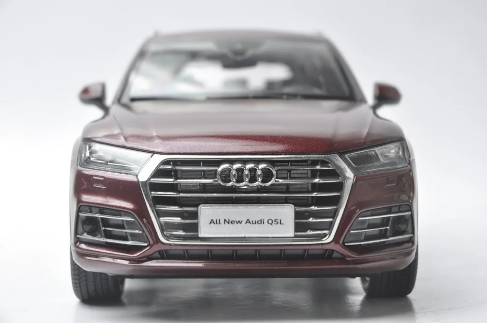 1:18 литая модель для Audi Q5L Q5 2018 красный новый внедорожник сплав игрушечный