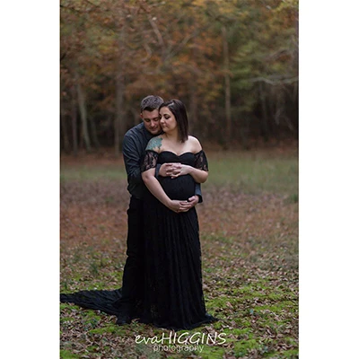 1 Новинка года; длинное платье для беременных; реквизит для фотосессии; платье для беременных; кружевное платье макси; sukienki - Цвет: 1