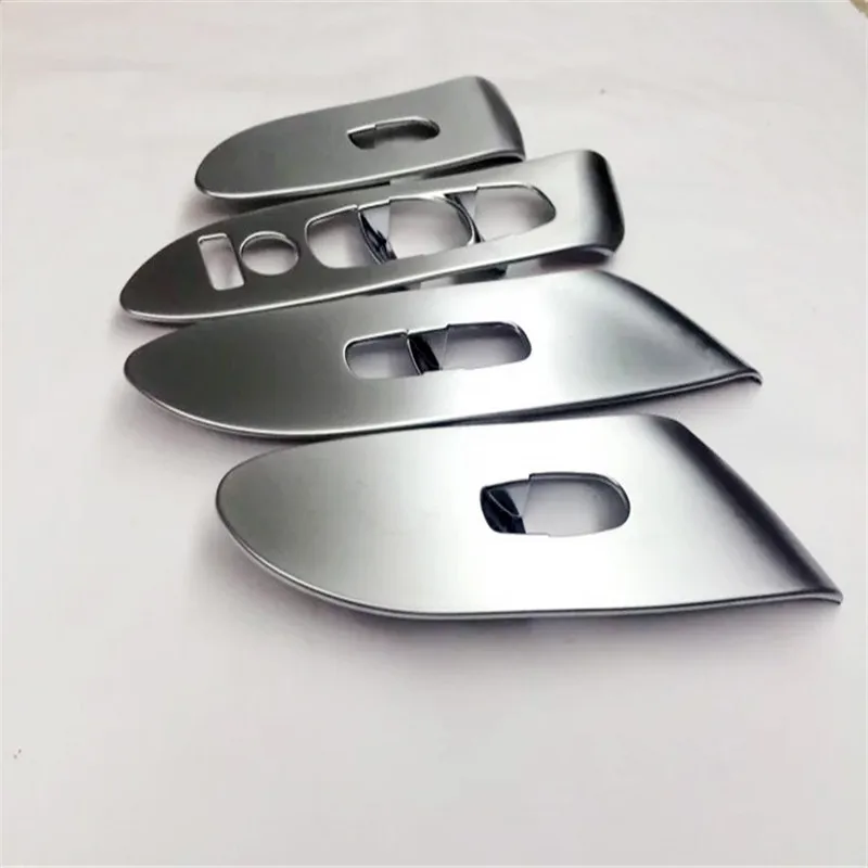 ABS Chrome Window Lift Switch Cover Inner Lifter Button Trim For Nissan Murano 2015 Modified car Accessories | Автомобили и