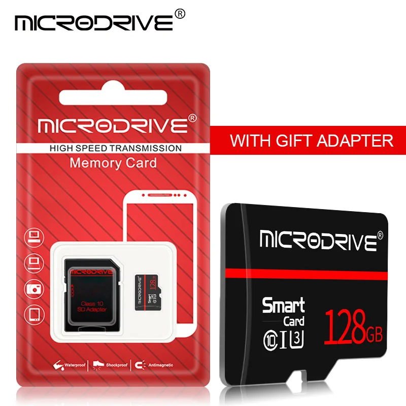 128GB Class 10 Высокоскоростная карта Micro SD, TF карта, 4 ГБ, 8 ГБ, 16 ГБ, 32 ГБ, 64 ГБ, 128 ГБ, класс 10, карта памяти cartao de memoria, флеш-карта для смартфонов - Емкость: 128GB Class 10