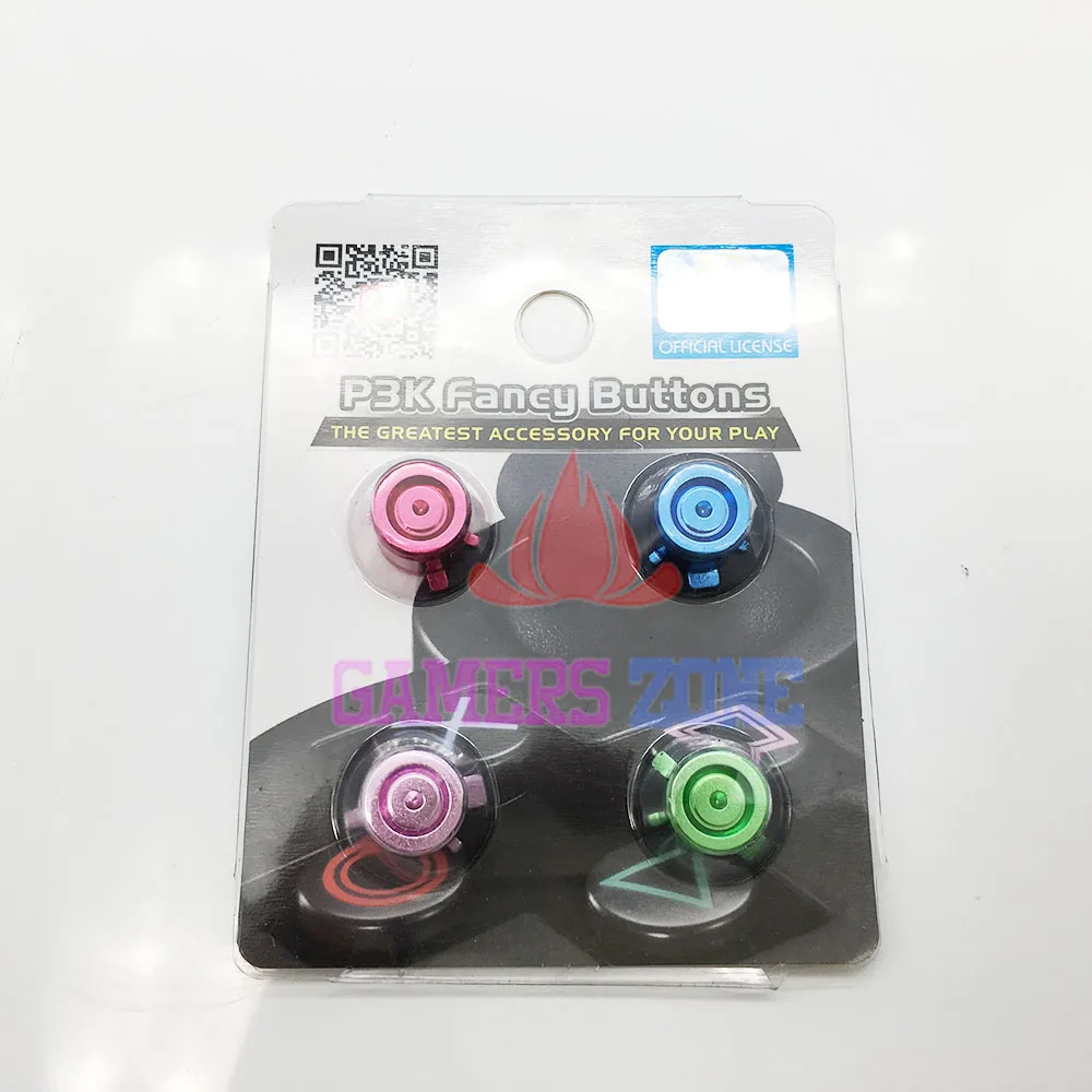 Набор из 30 алюминиевых металлических пулевых кнопок для контроллера Sony Playstation 3