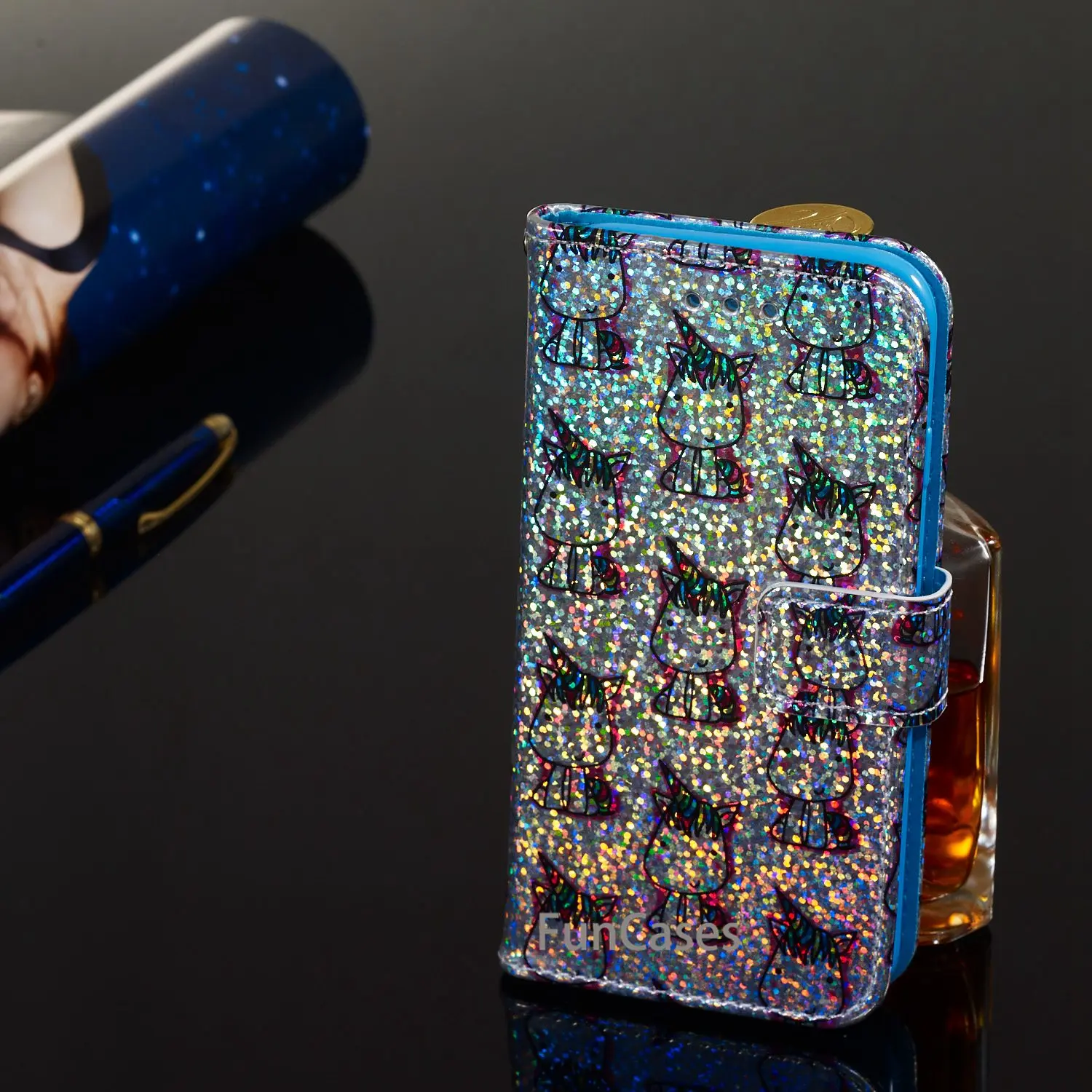 Для iphone 7 8 чехол из искусственной кожи для Coque 6s 6 Чехол раскладной бумажник
