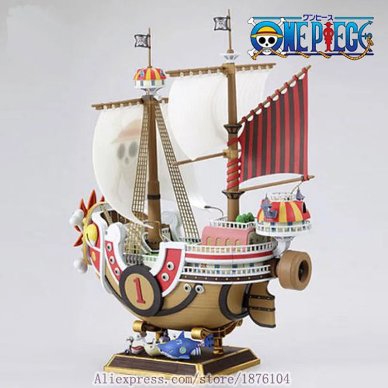 Аниме одна штука солнечная модель пиратского корабля ПВХ фигурка коллекционная