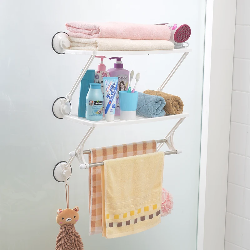 1 шт. полка для ванной комнаты из нержавеющей стали Стойка полотенец стойка