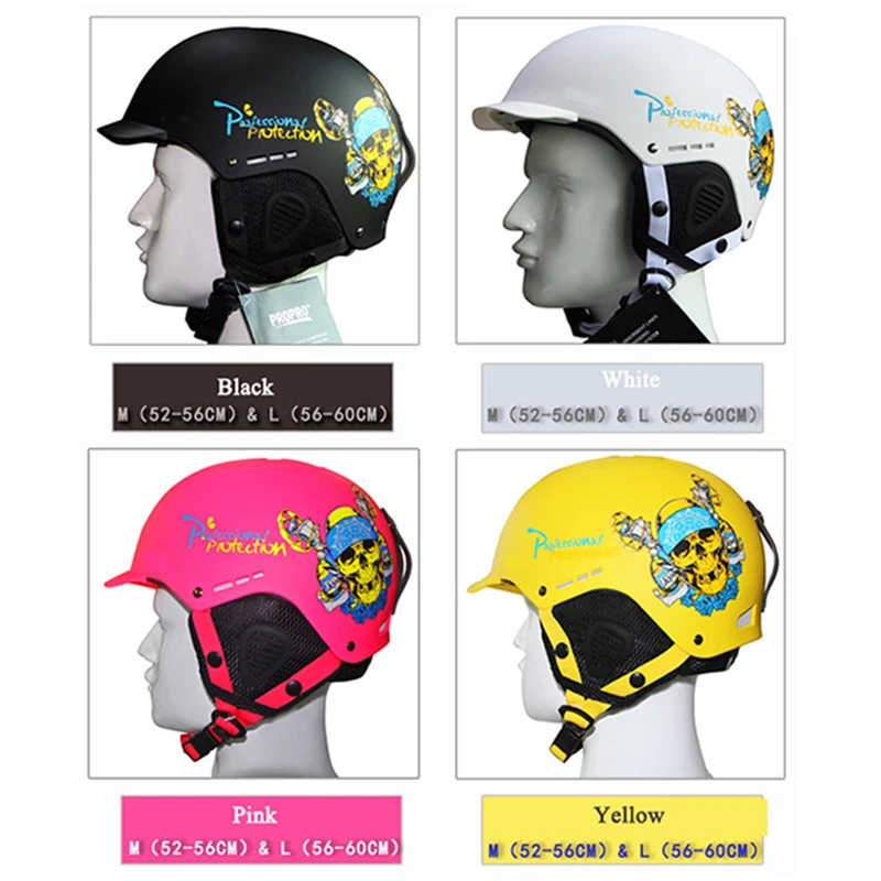 2018 Новый 4 Цвета зимний горнолыжный шлем Для мужчин женщин катание скейтборд