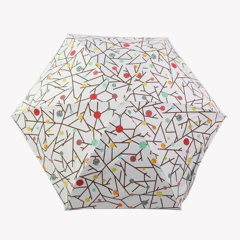 2017 Creative 5Fold Umbrella Rain Women Mini Super Light Pocket British Style Manual Rain/Sun Men Kids Paraguas | Дом и сад