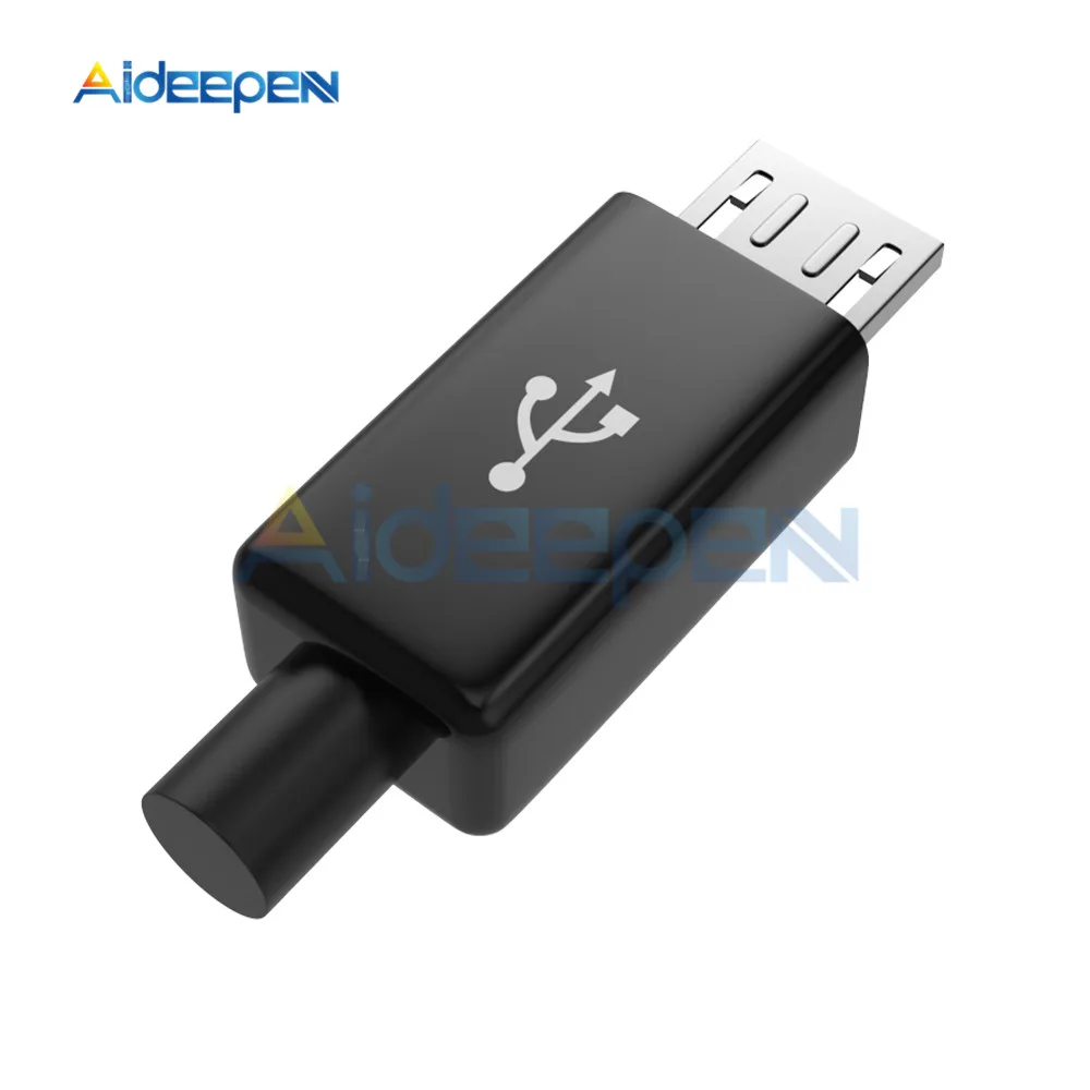 Штекерный разъем Micro USB с крышками набор сделай сам 50 шт.|Соединители| |