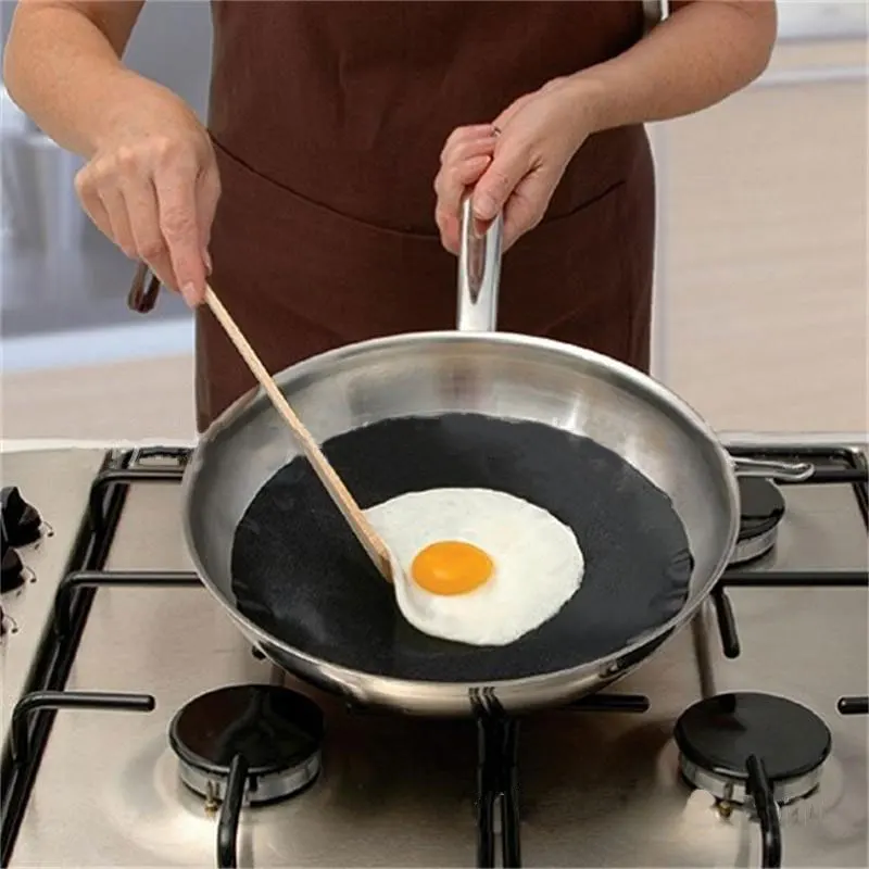 2 шт. антипригарный коврик для выпечки Круглый Коврик Для Сковороды Кухня