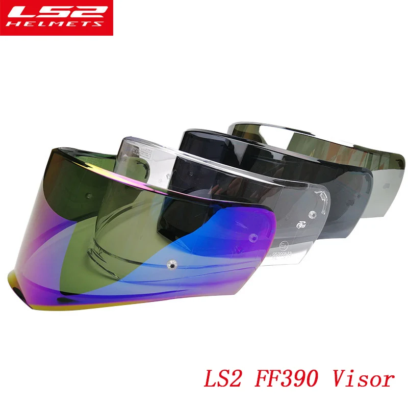 LS2 FF390 Breaker Chrome-plated helmet tinted silver smoke rainbow visor only for with | Автомобили и мотоциклы