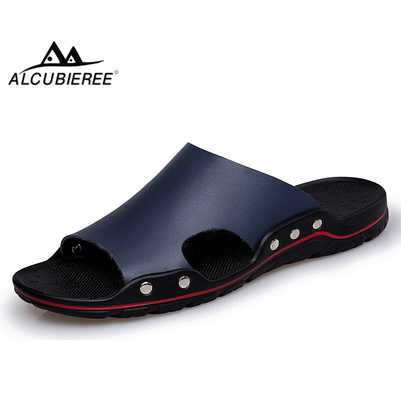 ALCUBIEREE Брендовые повседневные легкие сандалии мужская летняя дышащая пляжная