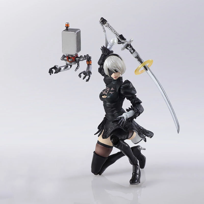 PS4 PC игра NieR:Automata Ferrite YoRHa No. 2 Тип B 2B мультфильм игрушка ПВХ фигурка Модель Кукла