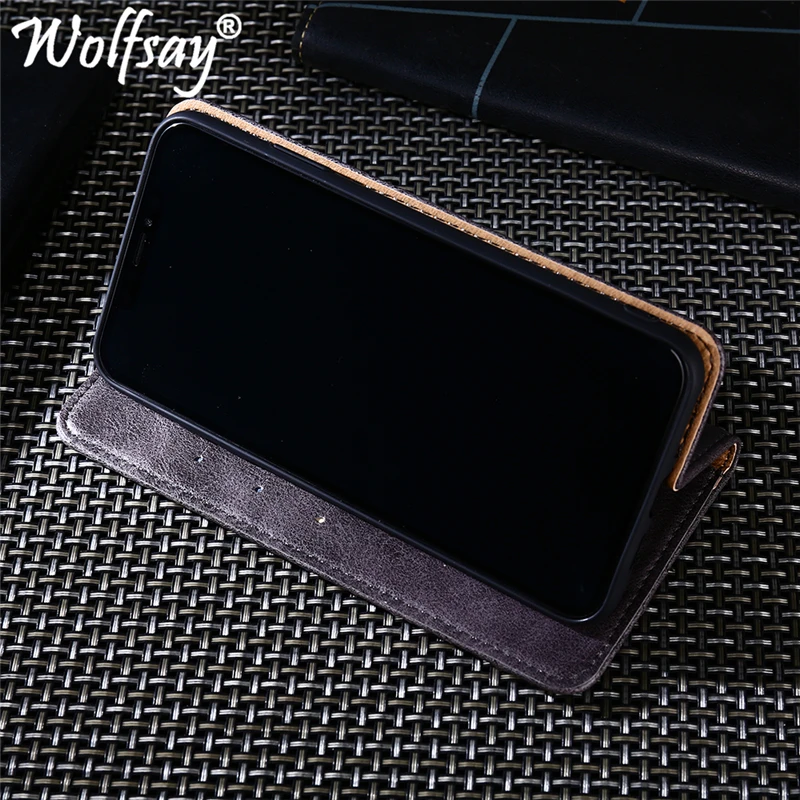 Wolfsay для Cubot P20 чехол треугольная обратная крышка шаблона искусственная кожа и