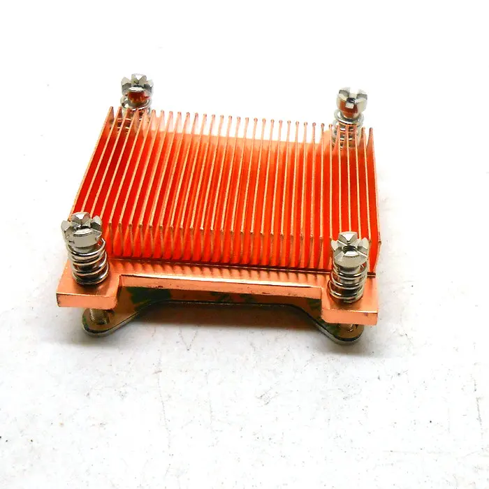 Полностью медный радиатор 479, 50*50*10,5 мм, медный кусок без вентилятора для INTEL 479 pin, с маломощным рассеивающим механизмом ЦП