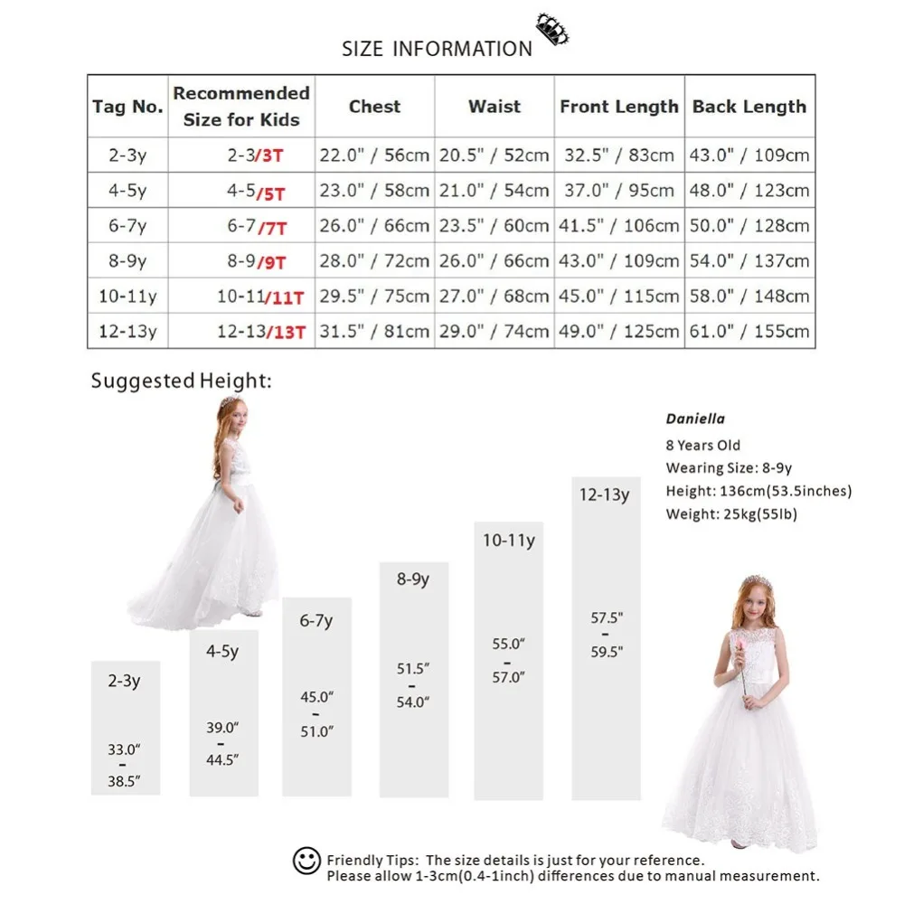 

Elegant Baby Kid Girls Dress Sleeveless Ball Gown Pleated Trailing Long Princess Dress Wedding Bridesmaid Kids Dresses for Girls