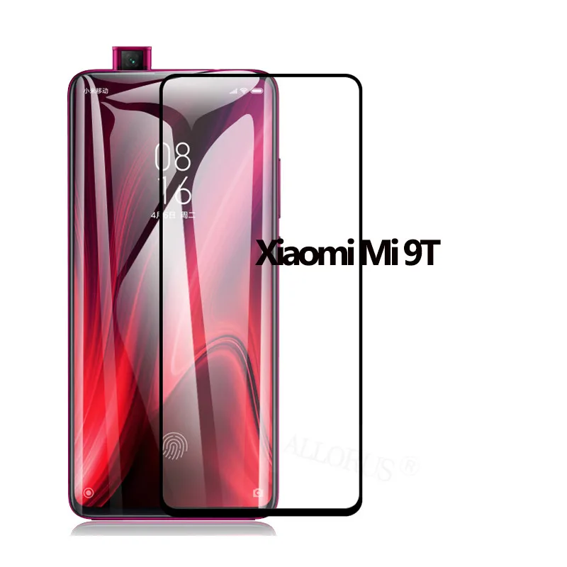 Xiaomi Mi 9T Glass Full Закаленное стекло для Xiaomi Mi 9T стекло для Redmi Note 5 7 Pro стекло Xiaomi mi A2 8 Lite 9 SE Pocophone F1 стекло на сяоми ми 9т редми ноут 7 про стекло Покофон Ф1 ксиоми ми 9т стекло - Цвет: Xiaomi Mi 9T Glass
