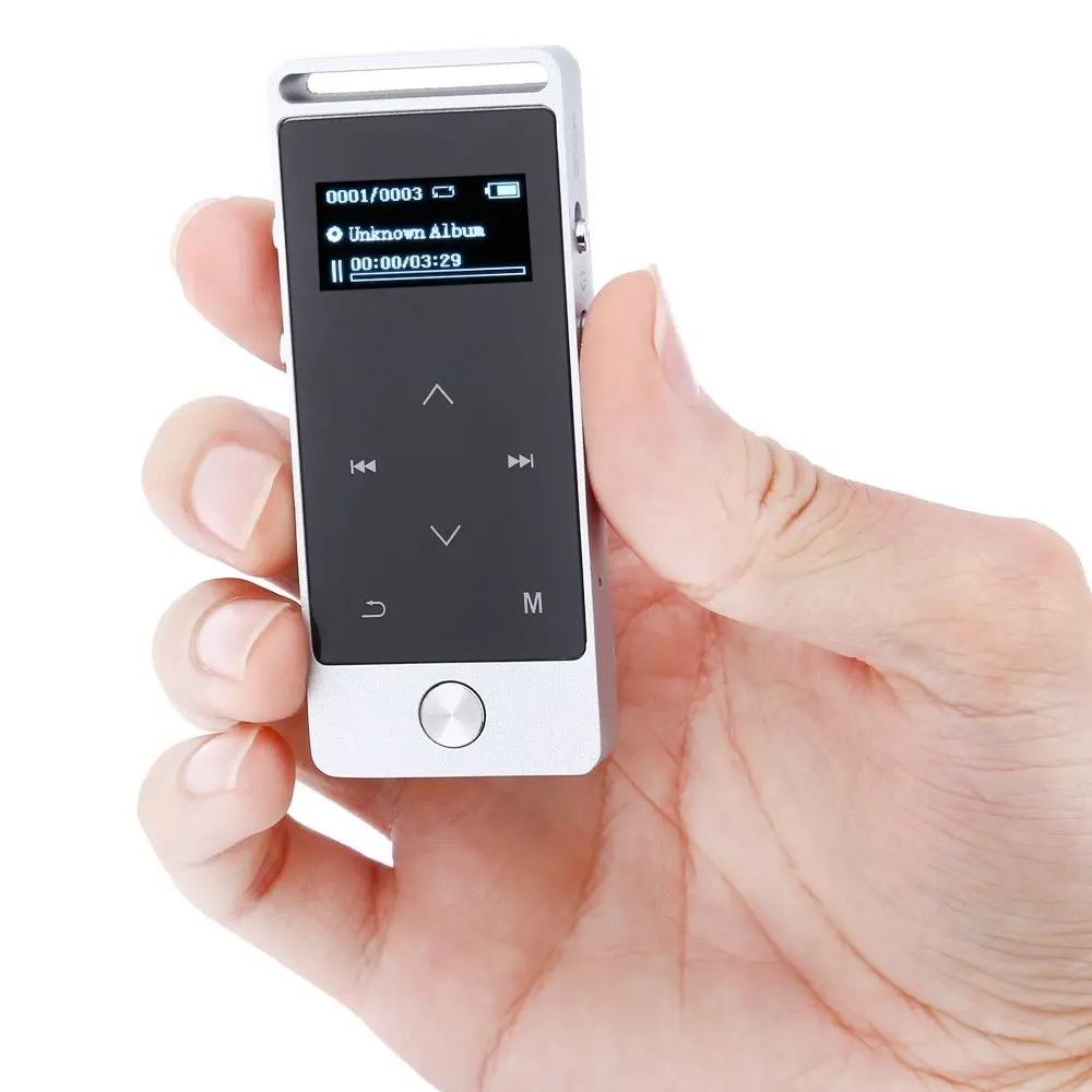 OLED сенсорный экран MP3 плеер 8GB BENJIE S5 цифровой диктофон без потерь Звук Музыкальный