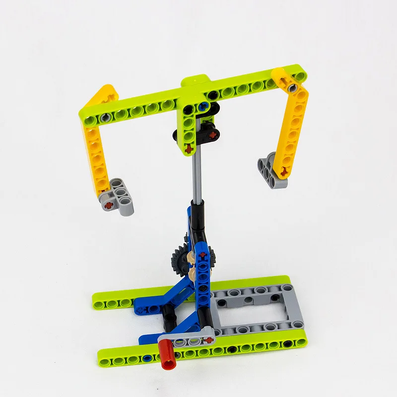 STEM образовательные игрушки для детей карусель модель сборные строительные блоки