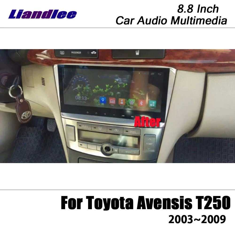 Liandlee 8," Android для Toyota Avensis T250 2003~ 2009 стерео радио видео Wifi Carplay карта gps Nav Navi навигация Мультимедиа