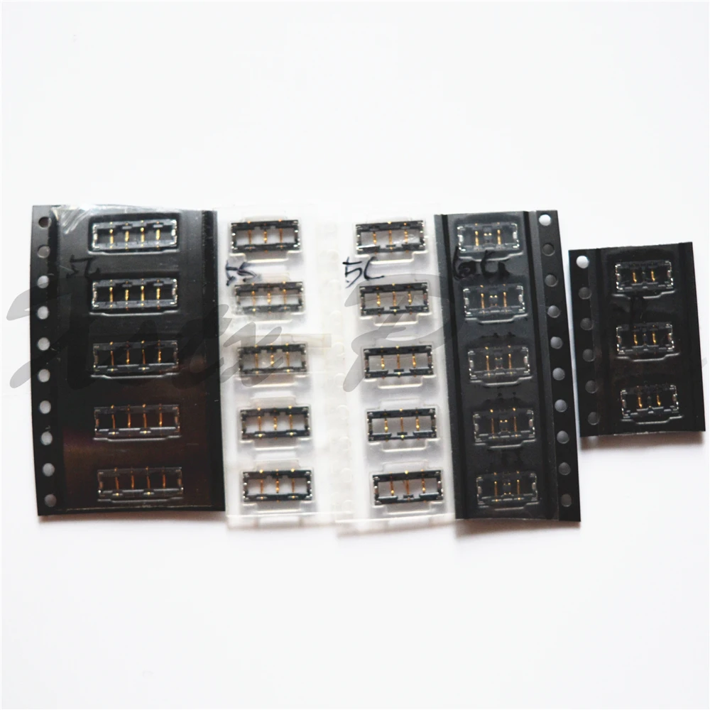 100 шт. коннектор для аккумулятора контактный зажим iPhone 4 5 5C 6 Plus 6S 7 7P 8 plus|battery connector