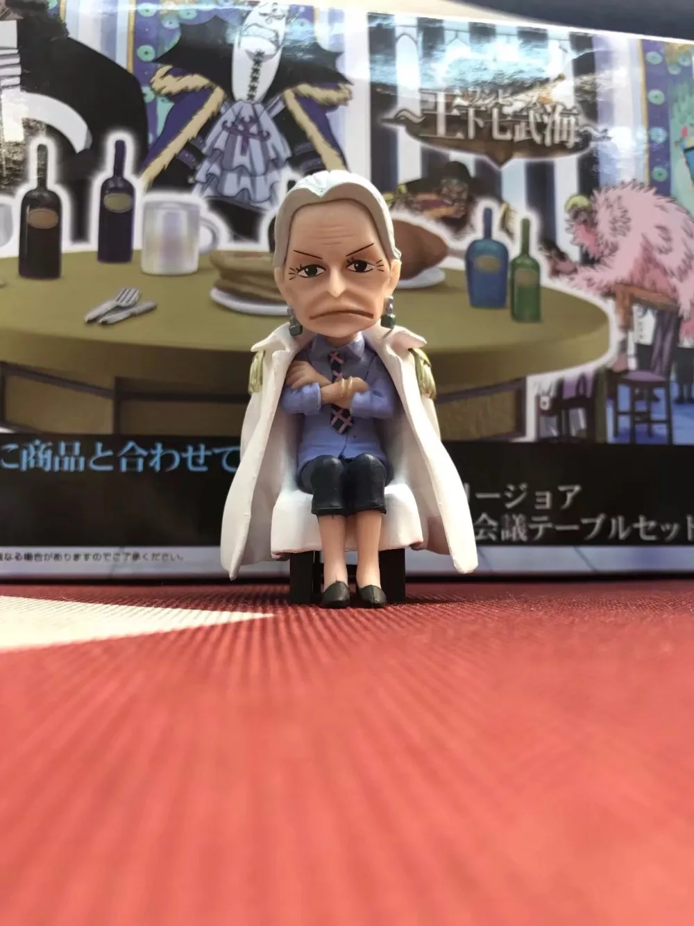 6 шт./компл. one piece Dracule Mihawk Doflamingo аниме фигурку ПВХ Новая коллекция Коллекция
