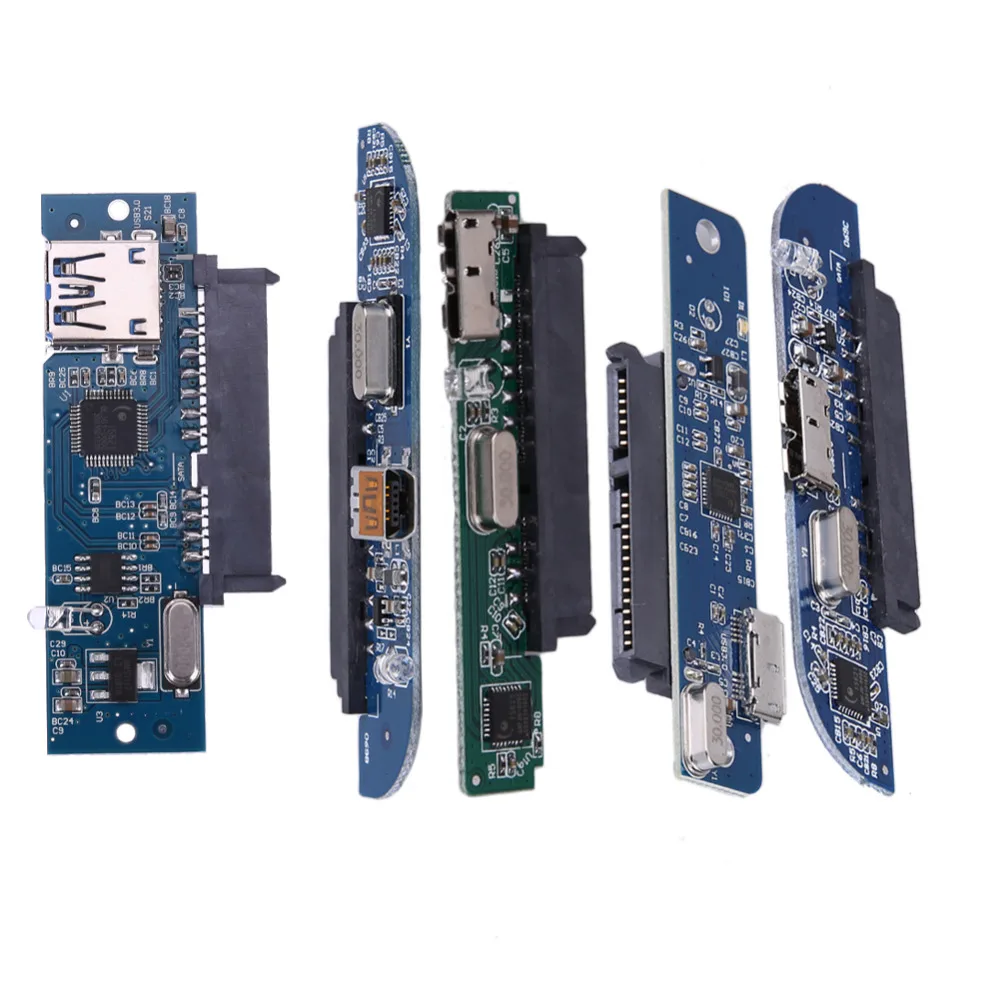 Адаптер для жесткого диска USB 3 0 к 2 5 &quotSATA 7 + 15pin SATA SSD/макс. ТБ HDD ноутбука ПК