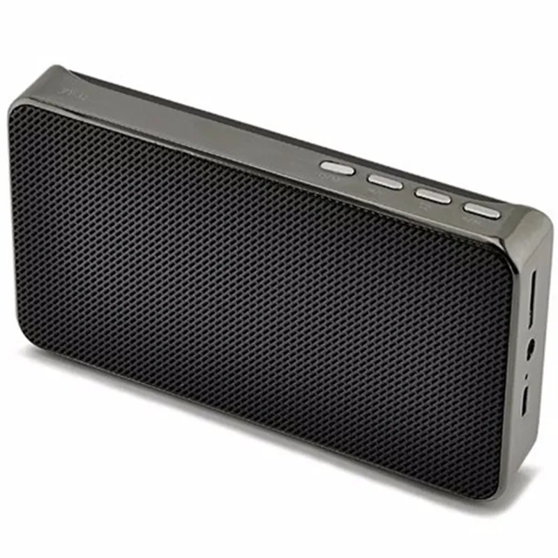 Ультра тонкие Металлические Мини Портативный Беспроводной Стерео Динамик