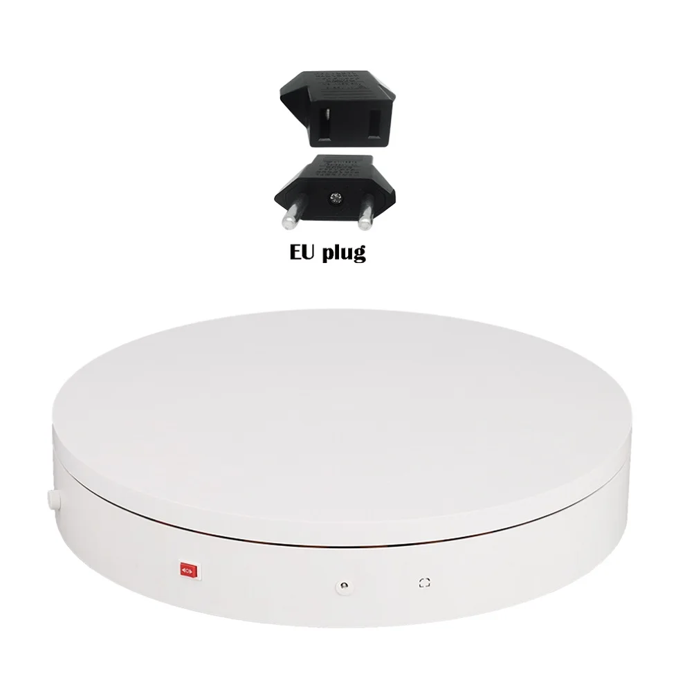 MT500KL40 ручка управления скоростью, электрическая фотография 360 градусов 3D сканирование продукта съемки поворотный стол ComXim - Цвет: White with EU plug
