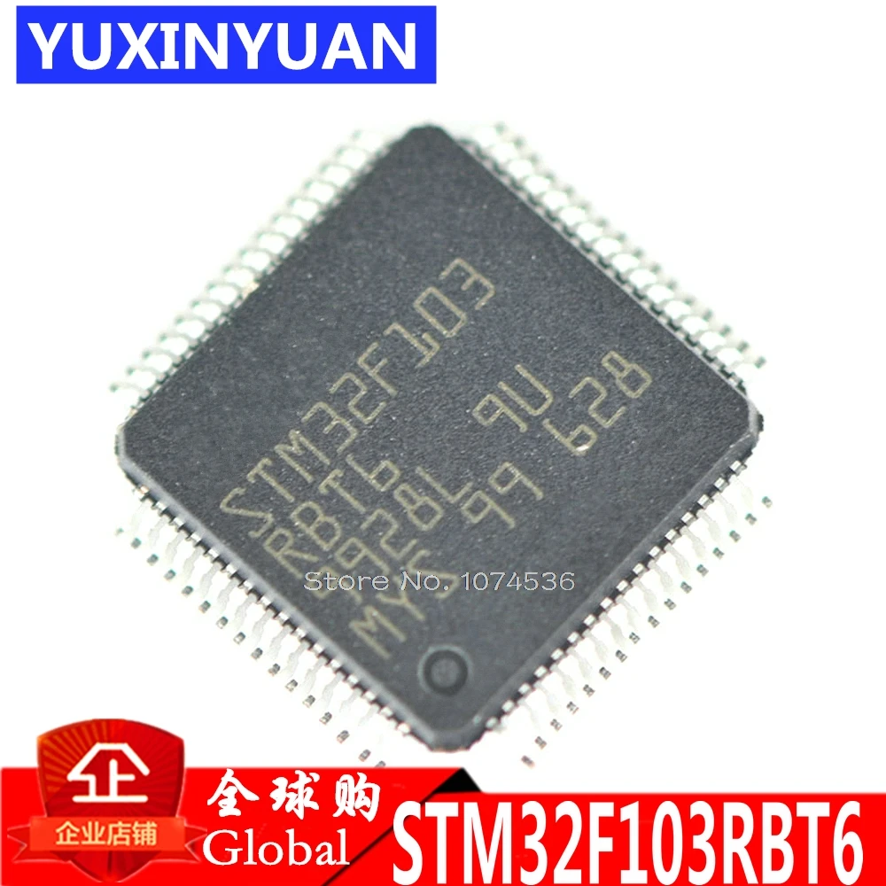 1 шт. STM32F103RBT6 STM32F103 32F103 патч 32 битные микроконтроллеры CORTEX M3 128 k flash LQFP64|flash flash|flash