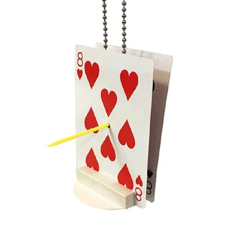 Цепь через меч карта магия закрыть иллюзии трюк реквизит ментализм магические