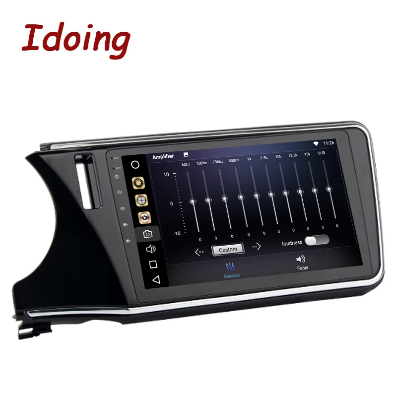 Idoing 10 2 дюймов Android8.0/7 1 руль для Honda CITY 2015 Автомобильный мультимедийный плеер 8