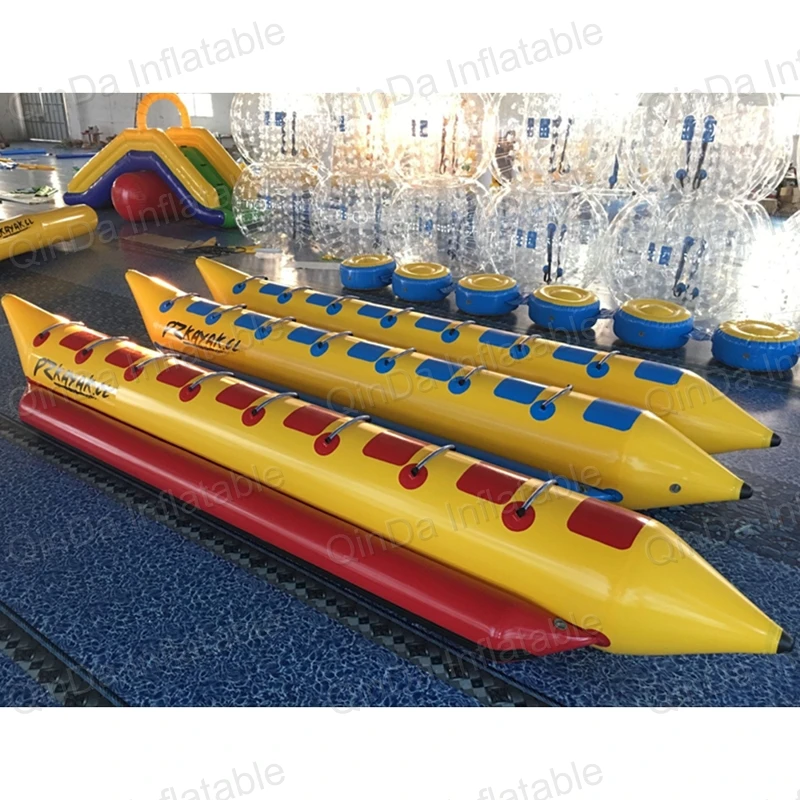 Открытый летний игрушки для взрослых надувные воды банан лодочные сиденья водные игры надувная буксируемая лодка «банан» для детей