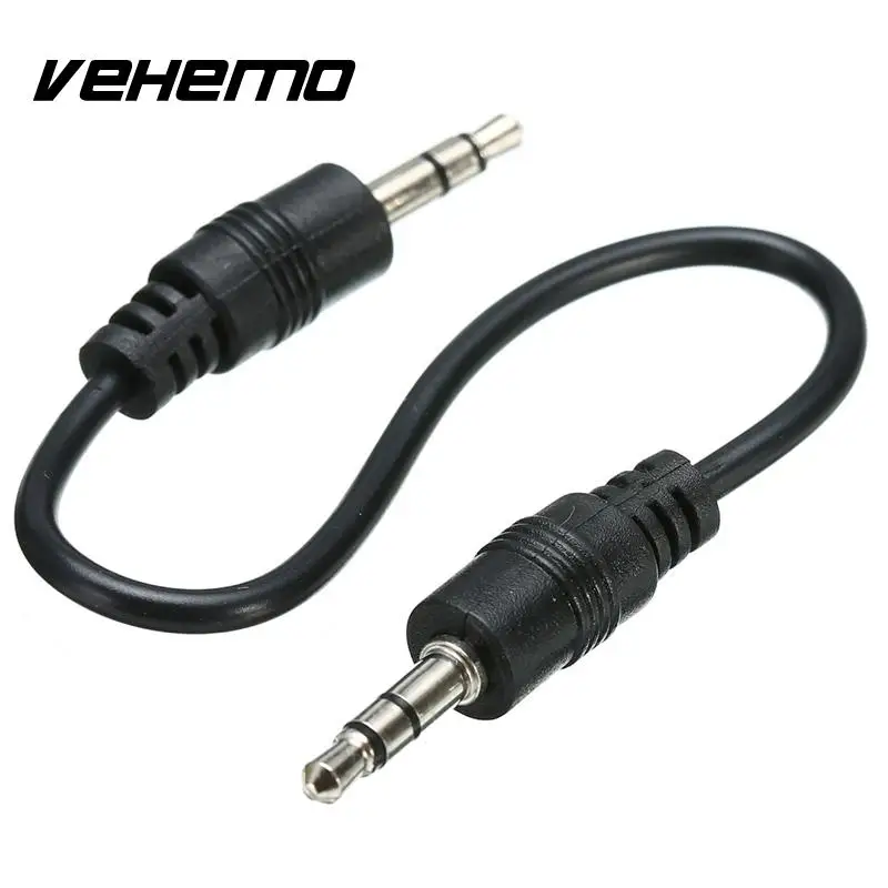 Vehemo 3.5mm Audio Cable Black Ground Loop Noise Isolator Noise Filter Home Stereo System Noise Isolator Home Cars Premium