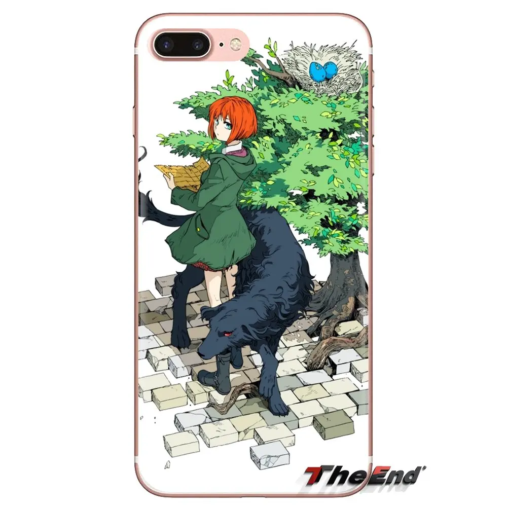 Mahoutsukai no Yome аниме для LG Spirit Motorola Moto X4 E4 E5 G5 G5S G6 Z Z2 Z3 G2 G3 C Play Plus мини Силиконовый чехол