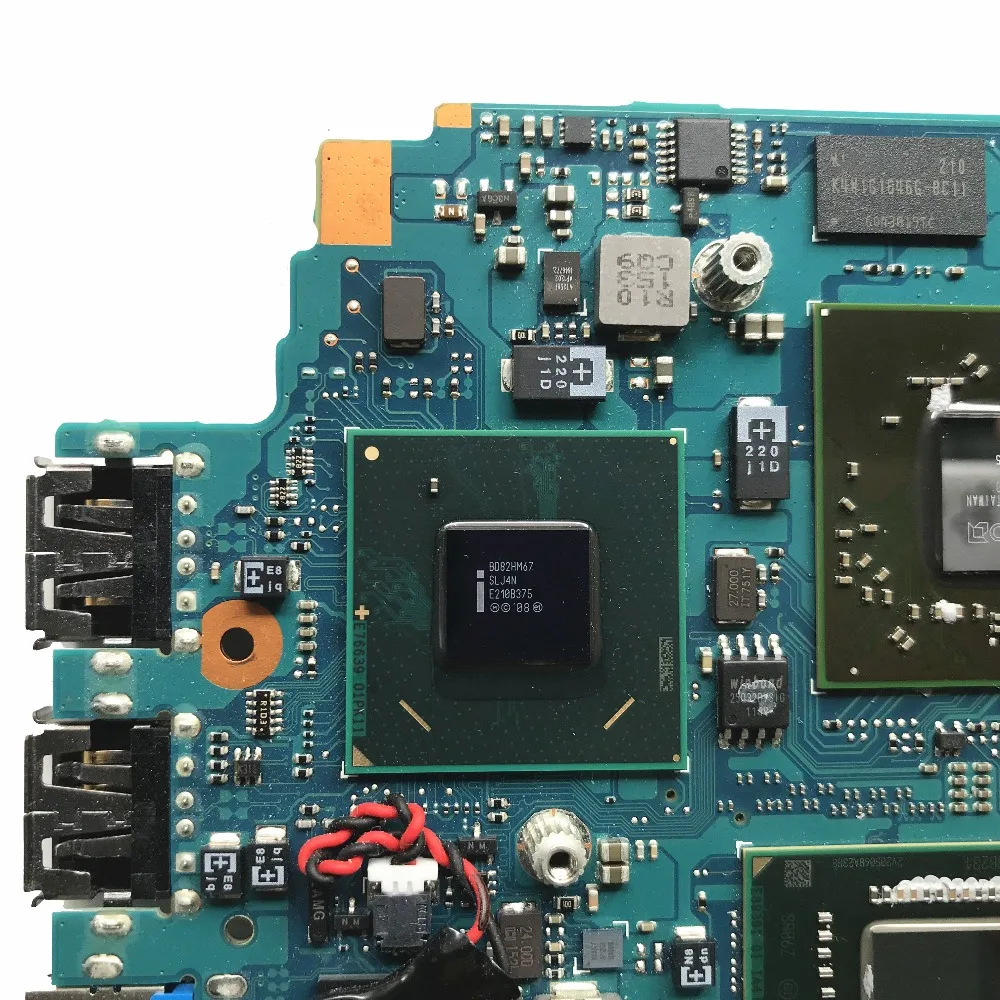 Материнская плата для ноутбука SONY VPCSA 13 3 дюйма с процессором HM67 ОЗУ 4 Гб ПЗУ HD6630M 1