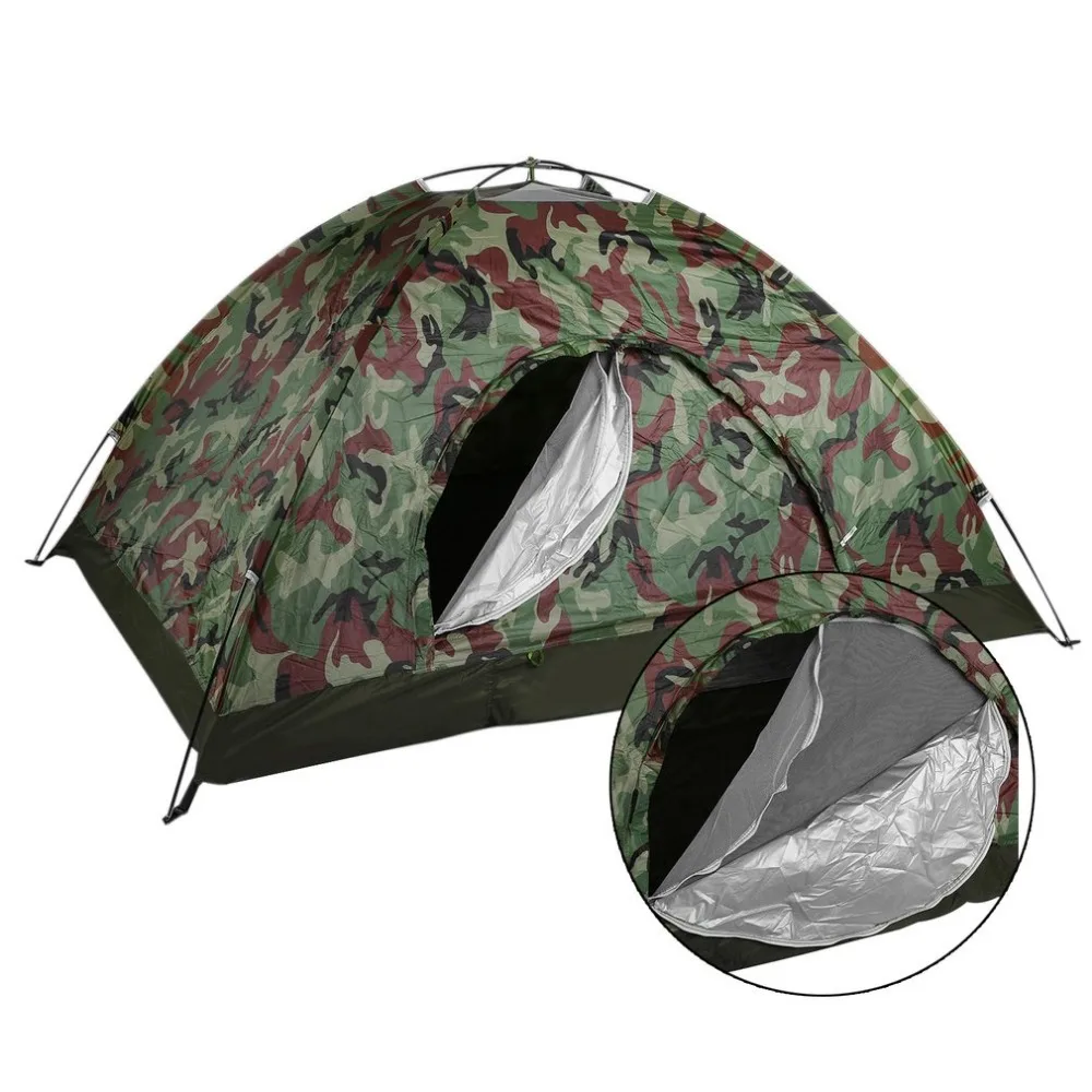 Открытый Портативный однослойный палатка Wigwam камуфляж 2 человека