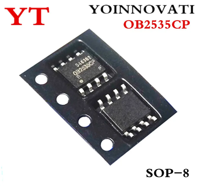 100 шт./лот OB2535CP OB2535 2535 SOP8 IC лучшее качество | Электронные компоненты и