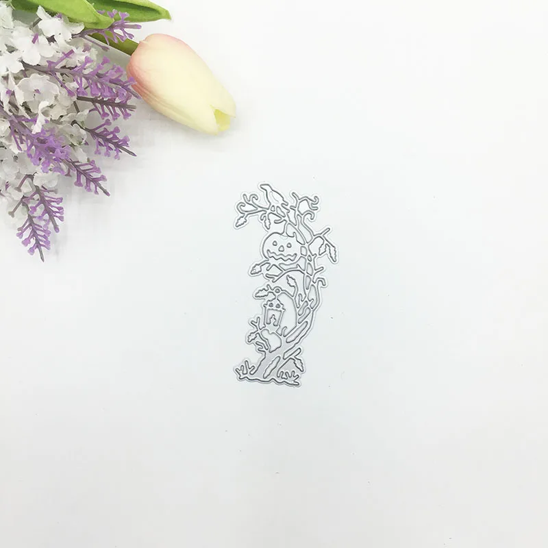 Julyarts Helloween Тыквы дерево резки металла умереть для скрапбукинга Nouveau Arrivage штампы Die