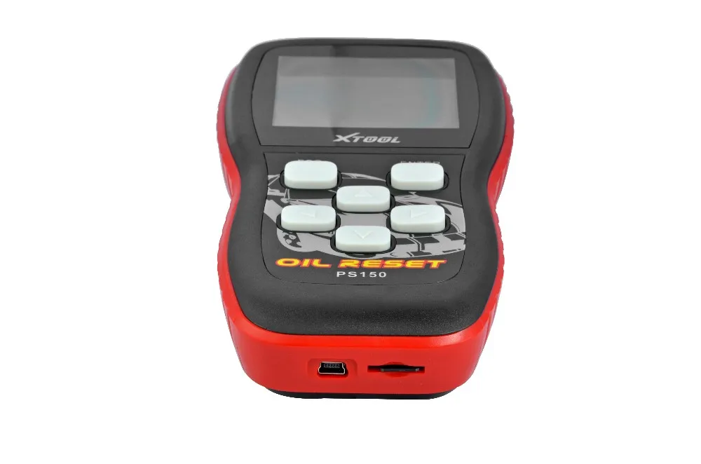 XTOOL PS150 считыватель кодов, инструмент для сброса масла, инструмент для ремонта автомобиля, OBD2 автоматический сканер, обслуживание, пробег SRS, светильник для проверки масла, бесплатное обновление