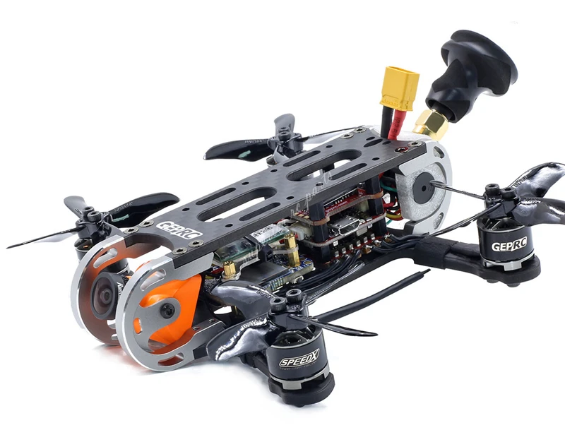 Geprc GEP-CX Cygnet 115 мм 2 дюйма RC FPV гоночный Дрон стабильный F4 0A 48CH RunCam Сплит Мини 1080P HD BNF/PNP скидка 5