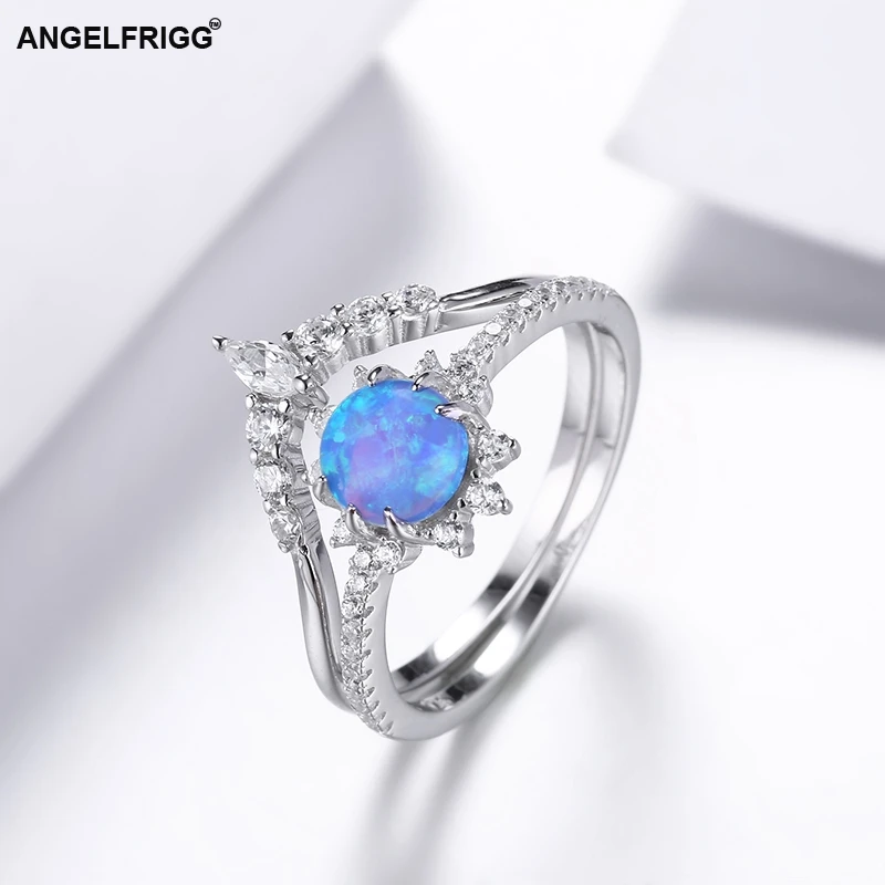 ANGELFRIGG хит продаж высокое качество 925 кольцо из стерлингового серебра украшения