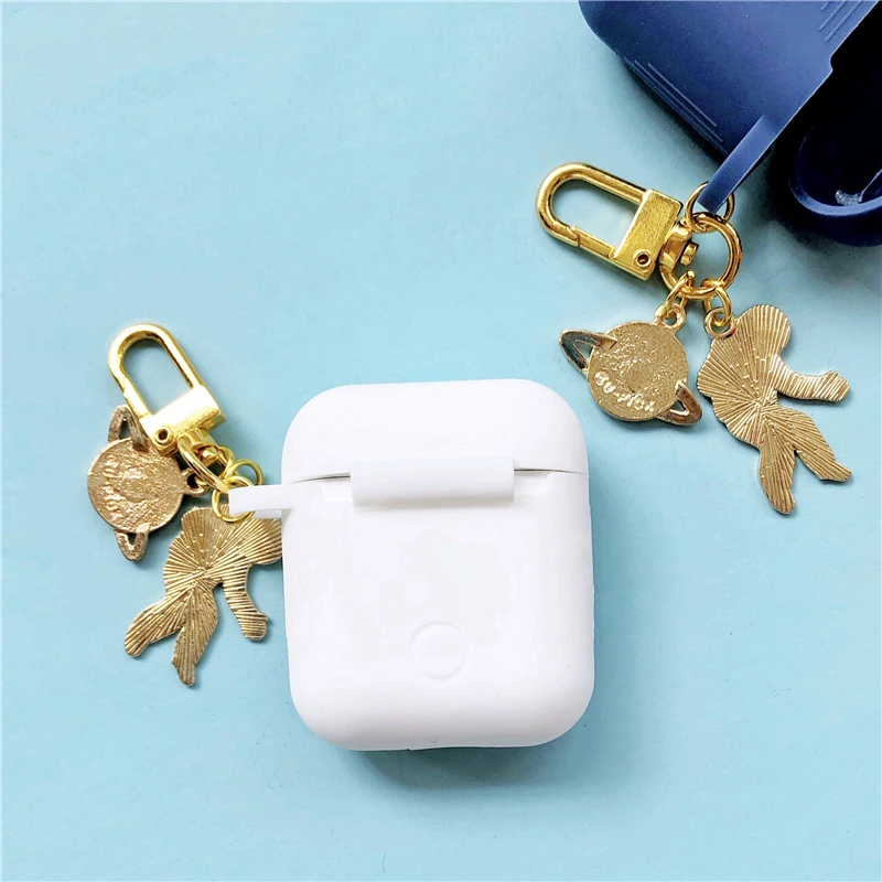 Симпатичный чехол для беспроводных наушников с астронавтом и Bluetooth Apple AirPods