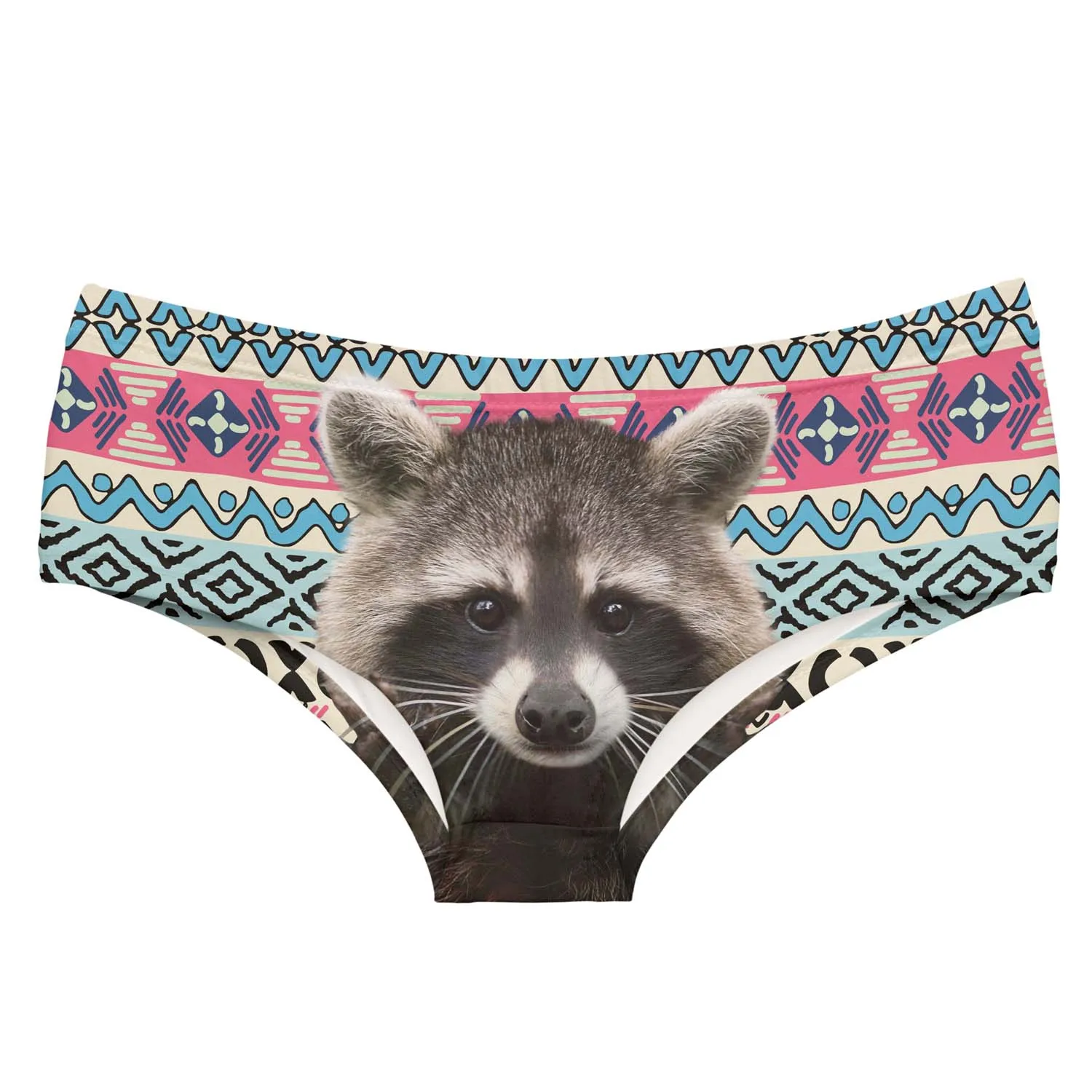Женские трусики с 3D рисунком, короткие трусики с изображением кота, мороженого, Льва, доллара енота, ракет, Путина, Painapple, листья, женское нижнее белье