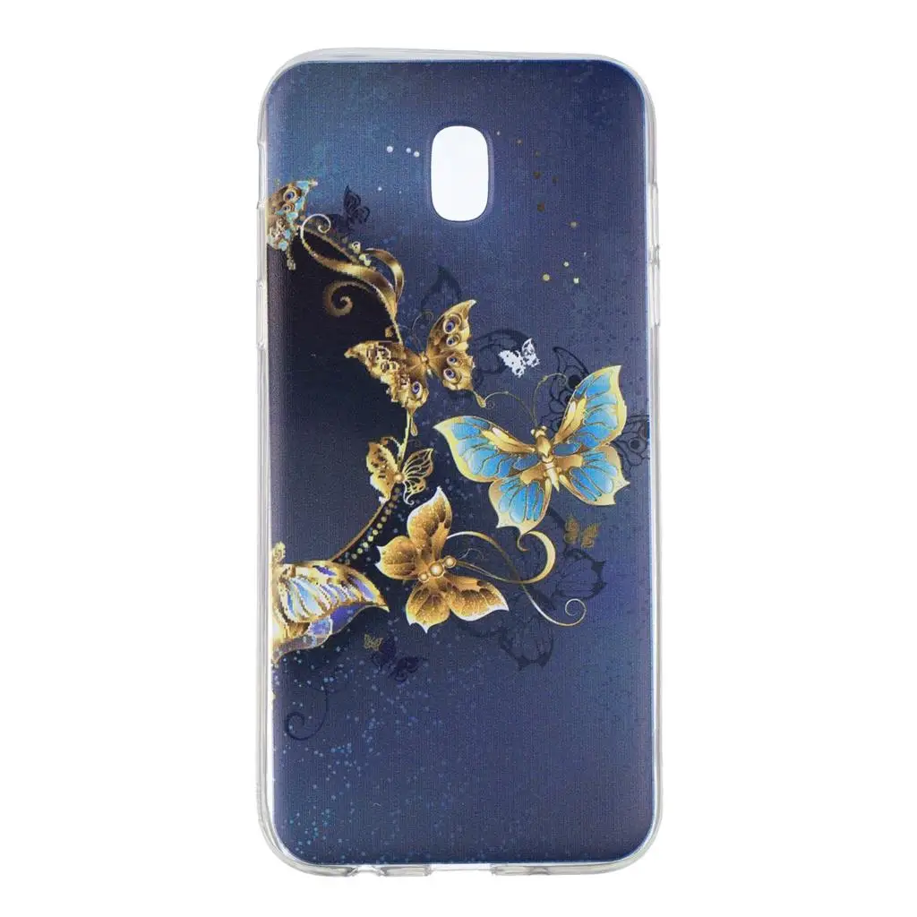 Colors cute Printed animals case for Samsung Galaxy J530 clear soft phone back cases J5 2017 housing capa cover 5.2&quot |