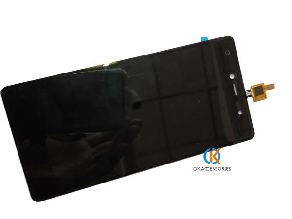 Черный синий цвет для Wiko Fever 4G ЖК дисплей + кодирующий преобразователь сенсорного