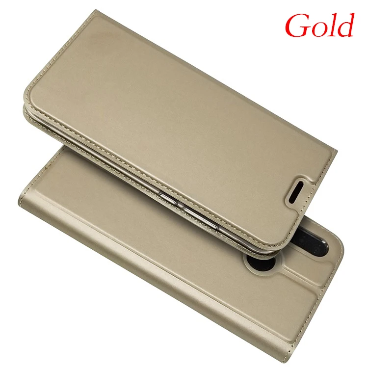 Gold Кожаный чехол P20 Lite для huawei P10 P9 Lite Mini mate 9 10 Pro Nova 2 Plus 2i Honor 9 Play V9 8 6A 6X чехол Puzdro Telefontok - Цвет: Gold