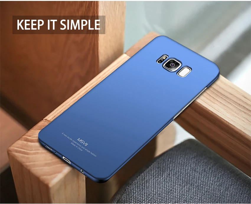 Для samsung Galaxy S8 plus чехол MSVII PC жесткий чехол для samsung S8 S8plus полный защитный чехол для Galaxy S 8 чехол для телефона